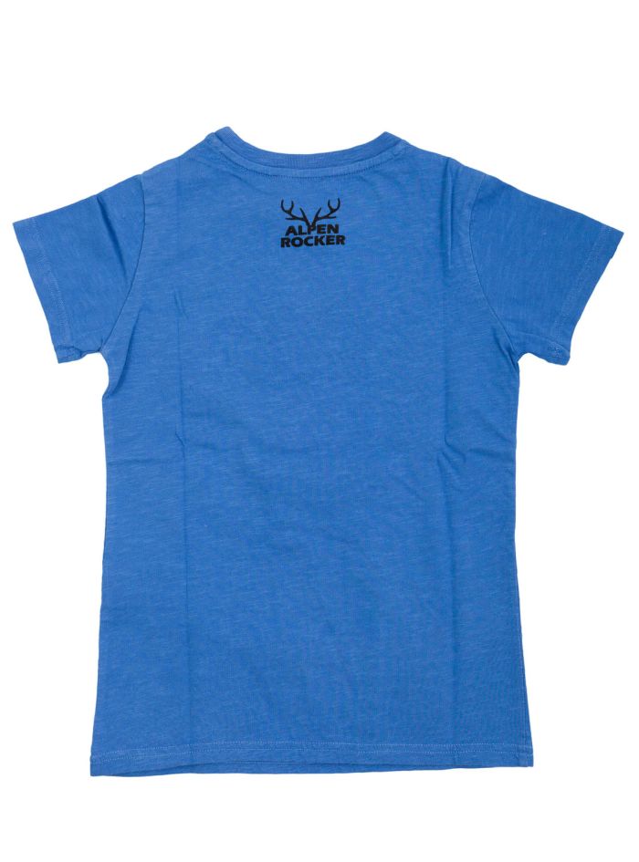 Kinder T-Shirt Bondi Alpenrocker blau 