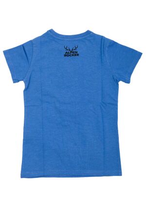Kinder T-Shirt Bondi Alpenrocker blau Größe 152