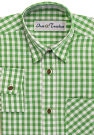 Ki. Trachtenhemd 52915 apfel- grün-karo