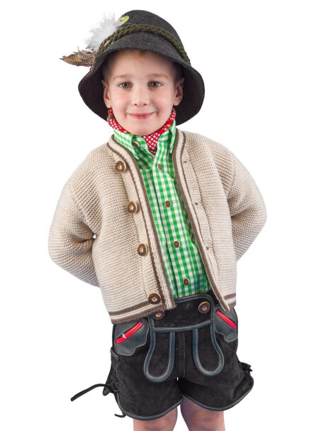 Trachtenjacke 56.122 beige Größe 80