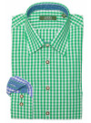Trachtenhemd arido 2711-1001-14grün kariert Slim 