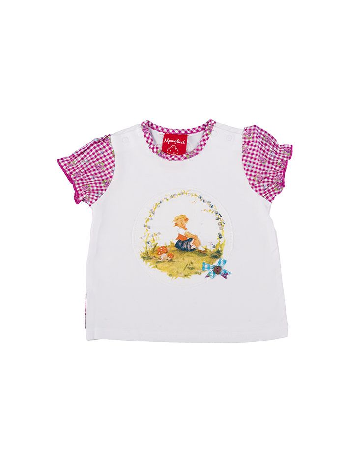 Trachten T-Shirt Bondi Kidswear 95017 weiß 