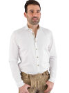 Trachtenhemd Pure Slim Fit 5010-21301 Stretch weiß