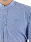 Trachtenhemd Pure Slim Fit C92601-21691 blau