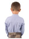 Kinder Trachtenhemd Isar-Trachten 52813 blau Stehkragenhemd Pfoad