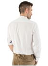 Trachtenhemd Stehkragenhemd Gweih & Silk Deutensee weiß grau tailored fit