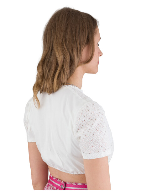 Dirndlbluse Spitze Spieth & Wensky Theresa offwhite 44