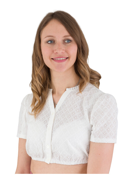 Dirndlbluse Spitze Spieth & Wensky Theresa offwhite 48