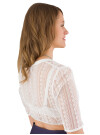 Dirndlbluse Spitze Spieth & Wensky Hirse creme 40