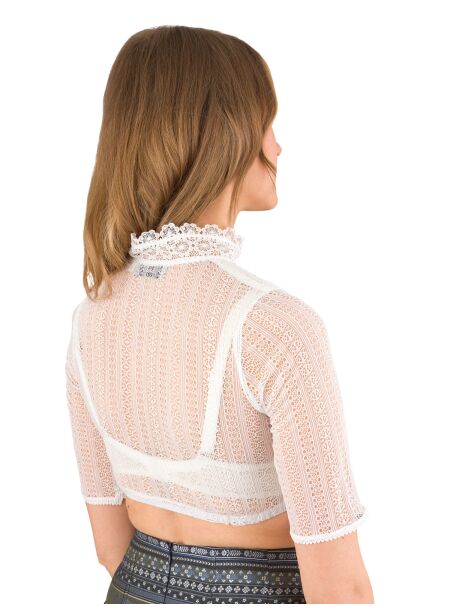 Country Line Dirndlbluse T-7618 10 weiss