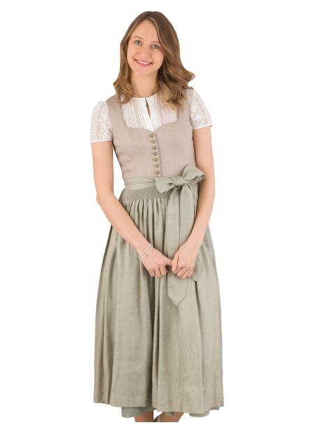 Gottseidank Midi Dirndl Hedi K0813 545-155 rosenholz-chamois