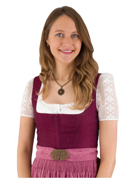 Gottseidank Midi Dirndl Antonia K0792 507-556 traube nelkenrosa