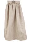 MarJo Dirndlschürze GR-8-Schürze Antonia 75er Länge 10529- 20070 0270 taupe