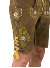 Meindl Hirschlederhose kurz Spitzingsee Nussbaum ohne Behandlung 2507 501 472