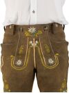 Meindl Hirschlederhose kurz Spitzingsee Nussbaum ohne Behandlung 2507 501 472