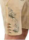 Meindl Hirschlederhose kurz Gamsbrunft 2318 501 539 kiesel