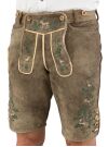 Ostarrichi Hirschlederhose kurz Wildleben Stick 084 altsalzburg 44