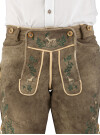 Ostarrichi Hirschlederhose kurz Wildleben Stick 084 altsalzburg 44