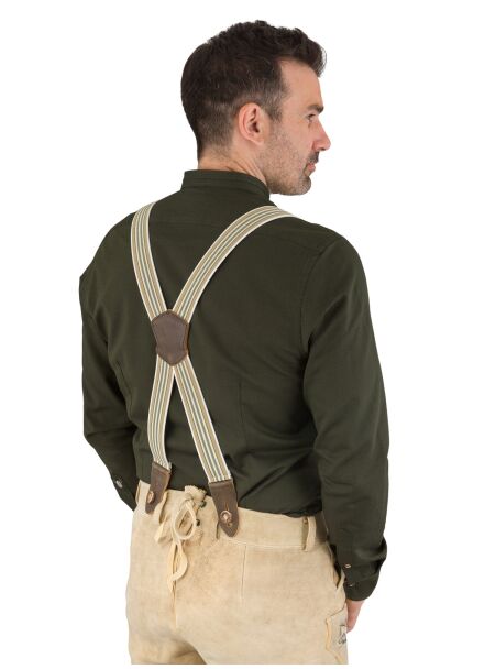 Elastischer Hosenträger Töpfer 71 18/379 grün