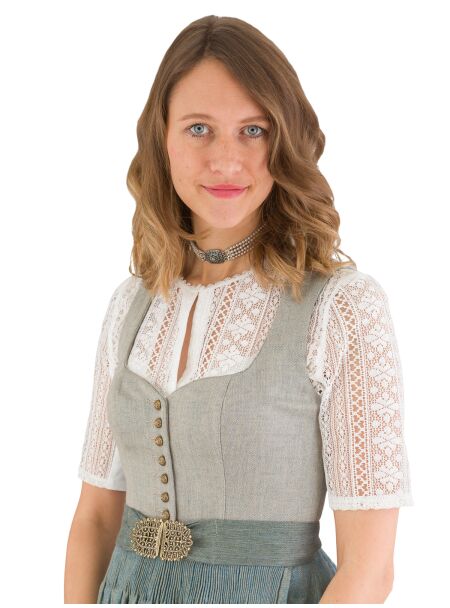 Gottseidank Midi Dirndl Hedi K0952 651-675 cloudblue/blautanne