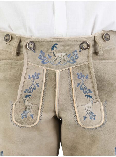 Ostarrichi kurze Lederhose Wildleben fels