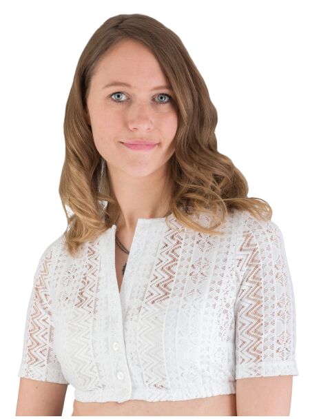 Alissa Dirndlbluse Frieda A24523 2 weiß