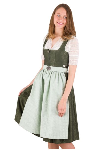 MarJo Midi Dirndl Seßlach 920265-020057 1384 oliv/pistazie