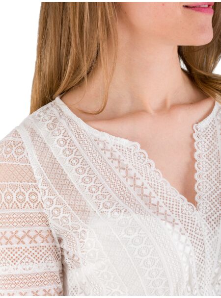 MarJo Dirndlbluse Geslau 307800-020037 3497 off white
