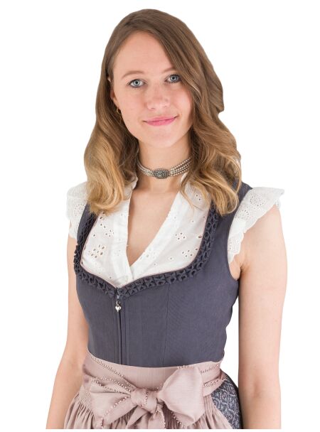 Krüger Midi Dirndl 417069-060 41 anthrazit