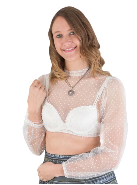 Spieth & Wensky Dirndlbluse Eduarda 431640-1189/4506 offweiß