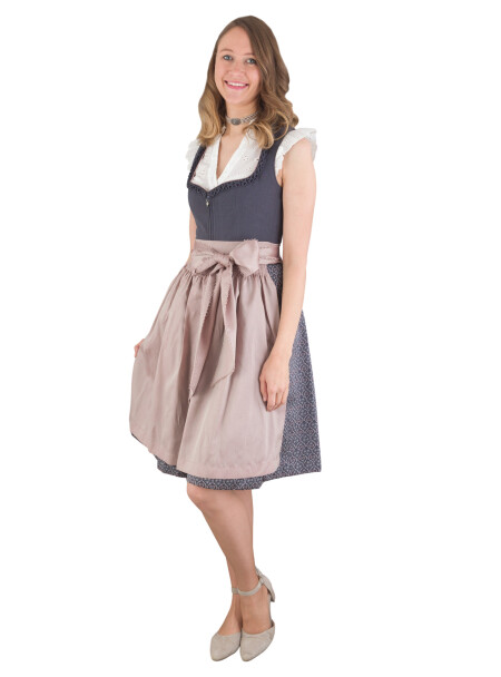 Krüger Midi Dirndl 417069-060 41 anthrazit 42