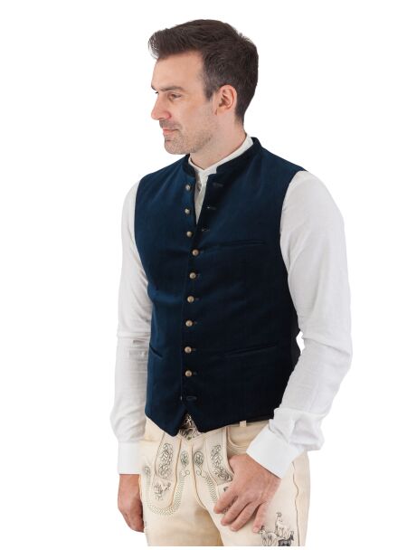 Gottseidank Trachtenweste Konstantin A003606 605 schwarzblau