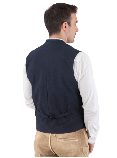 Hammerschmid Trachtenweste Mirko 212-8350-49 blau