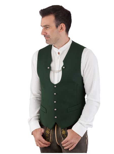 Hammerschmid Trachtenweste Paul 191-8207-54 tanne