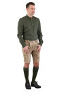 Beckert kurze Lederhose Leobendorf 280720 - 0268 / 7875 7875 barock/ St. 660 oliv 110