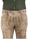 Beckert kurze Lederhose Leobendorf 280720 - 0268 / 7875 7875 barock/ St. 660 oliv 30