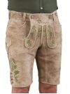 Beckert kurze Lederhose Leobendorf 280720 - 0268 / 7875 7875 barock/ St. 660 oliv 56