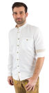 Trachtenhemd Pure B12623-21698-900 weiß Slim fit