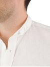 Trachtenhemd Slim Fit Stretch Lenz weiß 596 Gottseidank A000574