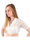 Dirndlbluse Country Line 20651 Spitze creme 11