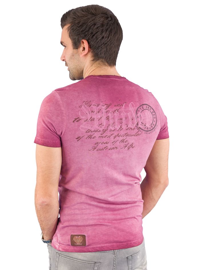 T-Shirt Hangowear Uberto burgund 0277 
