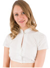 Dirndlbluse Spieth & Wensky Fanny creme Größe 32