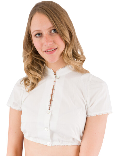 Dirndlbluse Spieth & Wensky Fanny creme Größe 40