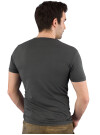 Trachten T-Shirt franzmünchinger Monaco rund anthra XL