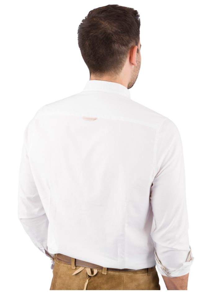 Trachtenhemd Pure 5001-21601 Slim Fit weiß 901 
